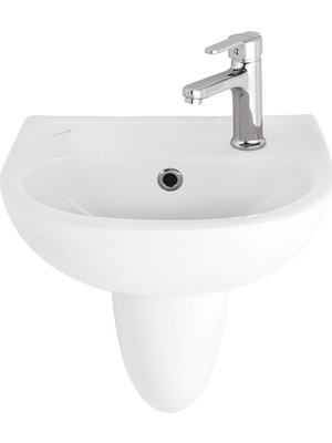 Creavit Oval Lavabo 29X35 Cm Beyaz