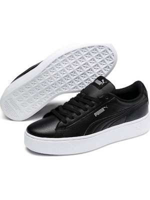 Puma Vikky Stacked L Siyah Siyah Kadın Sneaker Ayakkabı