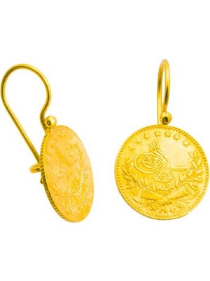 Bilezikci Reşat Altınlı 22 Ayar Altın Küpe