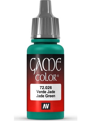 Vallejo 72026 Game Color Jade Green Maket Boyası