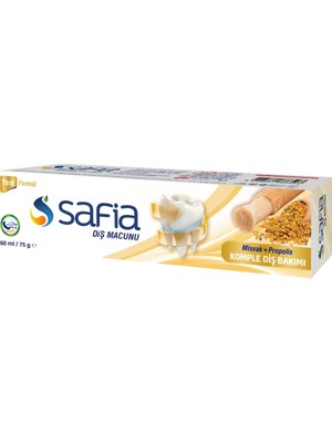 Safia Doğal Diş Macunu Misvak + Propolis 75 gr