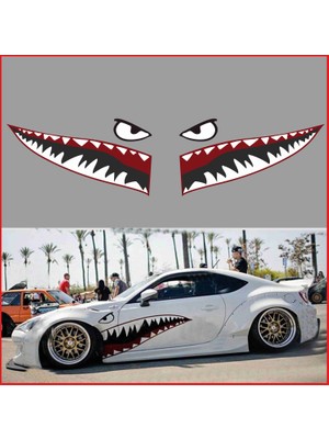 Stickermarket Köpek Balığı Oto Sticker