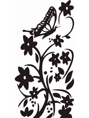 Stickermarket Kelebekler Duvar Sticker