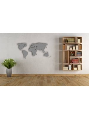 Türk Reklam Dünya Haritası Duvar Sticker