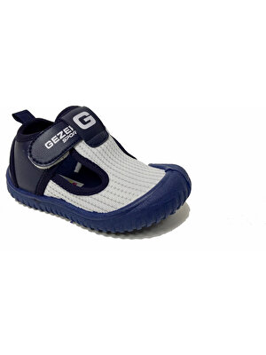 Gezer Trc22-2883 Günlük Çocuk Cırtlı Spor Ayakkabı-Kreş Havuz Deniz