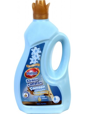 Vatan Çamaşır Yumuşatıcı 3.45 lt 2 Adet Komşu Çatlatan Kalıcı Parfüm ile Yumuşaklık Sağlar