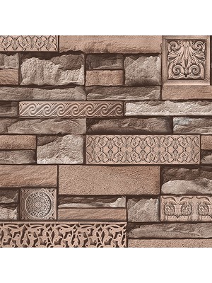 Dekor Harmony 105-D Taş Desenli Duvar Kağıdı