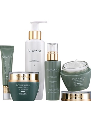 NovAge Ecollagen Wrinkle Power  Cilt Bakım Seti