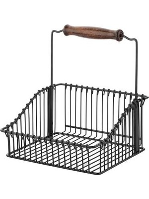 Vip Ahmet Ferforje Metal Sepet Askı ve Kanca Fintorp Model