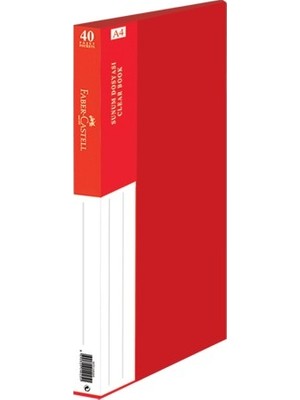 Faber-Castell Standart Sunum Dosyası 40 Yaprak Siyah