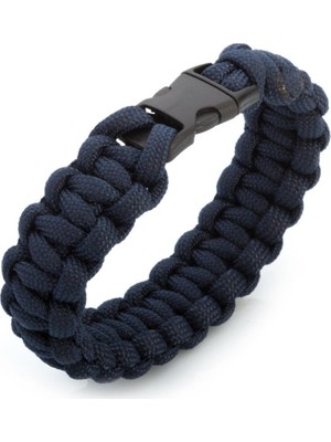 Nilhan Sultan İnce Tasarım Lacivert Outdoor Paracord Bileklik