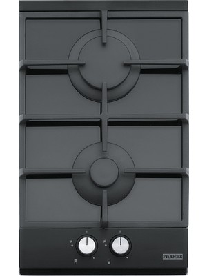 Franke New Glass Fhng 302 2G Bk C Cristallo Nero