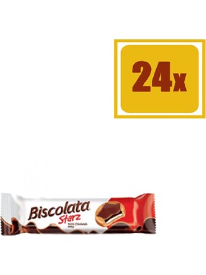 Biscolata Starz Sütlü Biskuvi 82 gr 24'lü Set