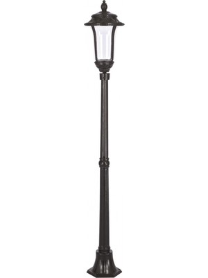 AVONNI BSU-68030-BSY Siyah Boyalı Dış Mekan Aydınlatma E27 Aluminyum Döküm Dip Akrilik Cam 28cm