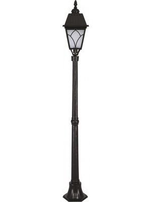 AVONNI BSU-68038-BSY-M2-OP Siyah Boyalı Dış Mekan Aydınlatma E27 Aluminyum Cam 23cm