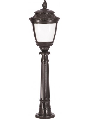 AVONNI BSU-68041-BSY-OP Siyah Boyalı Dış Mekan Aydınlatma E27 Aluminyum Polikarbon Cam 28cm