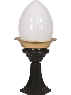 AVONNI BSU-68058-BSA-OP Sarı/Siyah Boyalı Dış Mekan Aydınlatma E27 Aluminyum Akrilik Cam 22cm