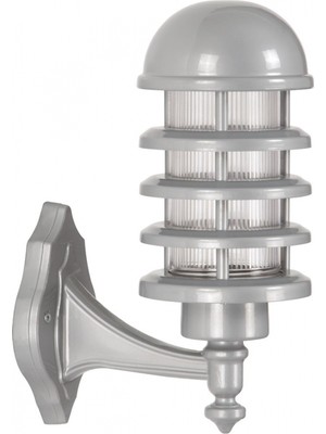 AVONNI BAP-68136-GR Beyaz Boyalı Dış Mekan Aydınlatma E27 Aluminyum Polikarbon Cam 20cm