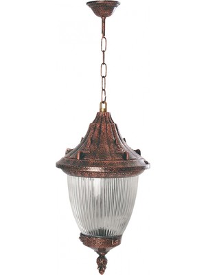 AVONNI BFE-68186-BKR-M3 Kahverengi Boyalı Dış Mekan Aydınlatma E27 ABS Polikarbon Cam 26cm
