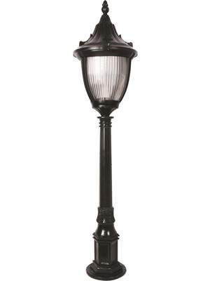 AVONNI BSU-68186-BSY-M1-B Siyah Boyalı Dış Mekan Aydınlatma E27 ABS Polikarbon Cam 30cm