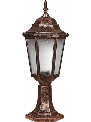 AVONNI BSU-68188-BKR-K Kahverengi Boyalı Dış Mekan Aydınlatma E27 ABS Polikarbon Cam 23cm