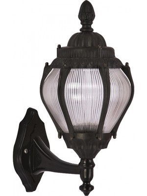 AVONNI BAP-68202-BSY-M2 Siyah Boyalı Dış Mekan Aydınlatma E27 ABS Akrilik Cam 27x20cm