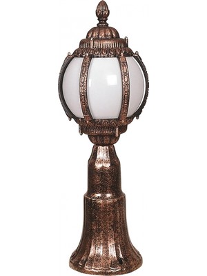 AVONNI BSU-68203-BKR-KOP Kahverengi Boyalı Dış Mekan Aydınlatma E27 ABS Akrilik Cam 26cm