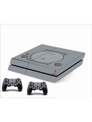 Stickermarket PS4 Sticker Seti (PS1 Temalı)