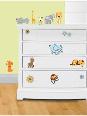 Stickermarket Çocuk Odası Sticker Seti C