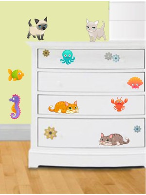 Stickermarket Çocuk Odası Sticker Seti D