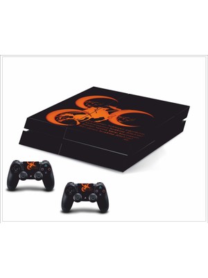 Stickermarket PS4 Fat Üç Hilal Sticker Seti