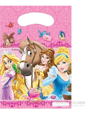 Prıncess & Anımals Parti Çantası (6 Ad)