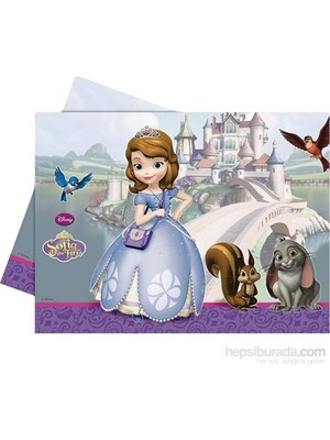 Süsle Bebek ve Parti Prenses Sofia The First Masa Örtüsü