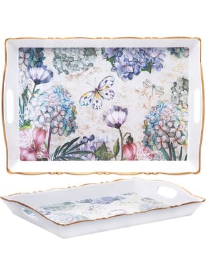 Biev Enj053 Love Garden Tepsi 48X33Cm