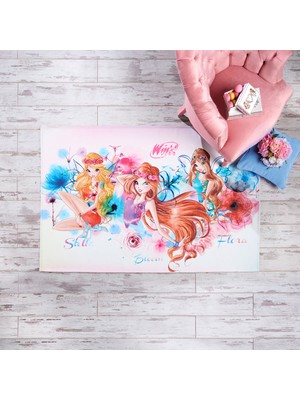 Taç Lisanslı Winx WaterColor 120x180 cm Halı