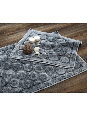 Dekoreko Alanur Ortaköy Eskitme Cotton 2 Li Paspas Gri
