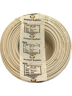 Öznur Ürün Kablo 4X6 Mm Nym Antigron (100 Metre)