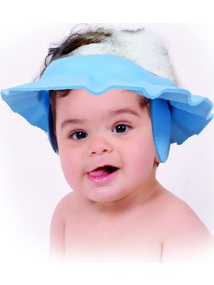 Sevi Bebe Bebek Banyo Şapkası Mavi