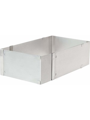 Sena Dikdörtgen Kek Kalıbı 18x36cm 24x48 cm Derinlik 10 cm