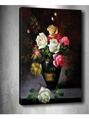 Tablocenter Çiçek Kanvas Tablo 30 x 40 cm