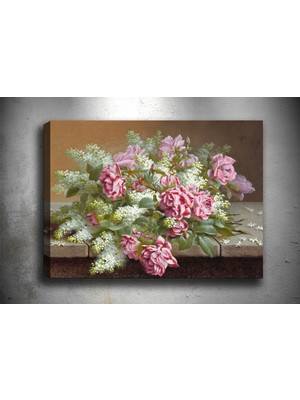 Tablocenter Çiçek Kanvas Tablo 30 x 40 cm