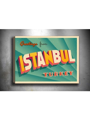 Tablocenter Dekoratif Kanvas Tablo 30 x 40 cm