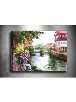 Tablocenter Manzara Kanvas Tablo 30 x 40 cm