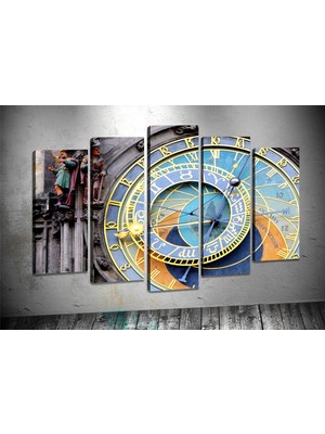 Tablocenter 5 Parçalı Dekoratif Kanvas Tablo 60 x 100 cm