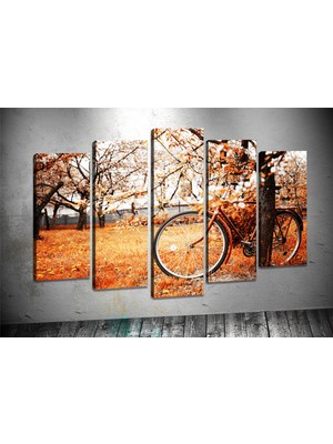 Tablocenter 5 Parçalı Dekoratif Kanvas Tablo 60 x 100 cm