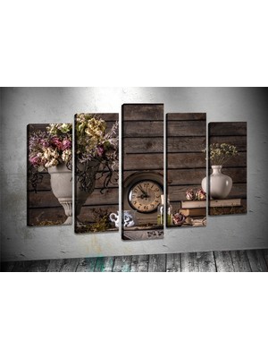 Tablocenter 5 Parçalı Dekoratif Kanvas Tablo 60 x 100 cm