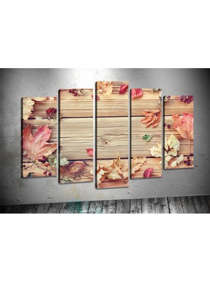 Tablocenter 5 Parçalı Dekoratif Kanvas Tablo 60 x 100 cm
