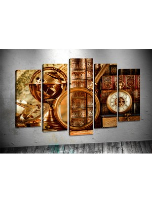 Tablocenter 5 Parçalı Dekoratif Kanvas Tablo 60 x 100 cm