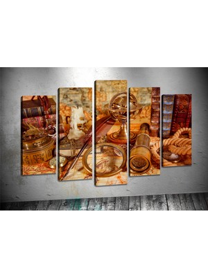 Tablocenter 5 Parçalı Dekoratif Kanvas Tablo 60 x 100 cm