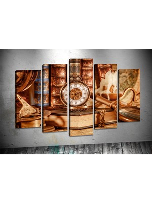 Tablocenter 5 Parçalı Dekoratif Kanvas Tablo 60 x 100 cm